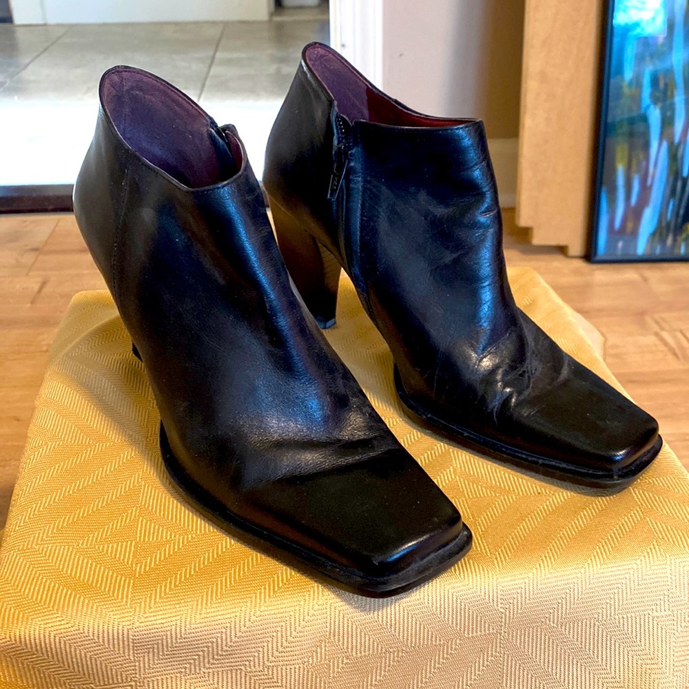 Nine West Black Booties.